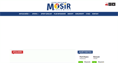 Desktop Screenshot of mosir.myslowice.pl